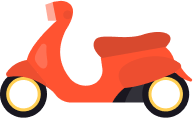 Delivery scooter
